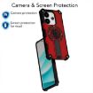 Redmi Note 14 4G Shockproof Kickstand MagSafe Case Red 163.25mm - 7