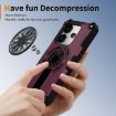 Redmi Note 14 4G Shockproof Kickstand MagSafe Case Purple - 3