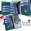Redmi Note 14S 4G Green Leather Crossbody Chain Phone Case - 5