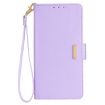 Redmi Note 14S 4G Purple Crossbody Chain Leather Phone Case - 2