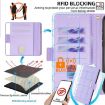 Redmi Note 14S 4G Purple Crossbody Chain Leather Phone Case - 6