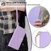 Redmi Note 14S 4G Purple Crossbody Chain Leather Phone Case - 8