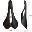 TOSEEK TS50 Road Mountain Bike Racing Saddle - Red | Lightweight Seat - 3