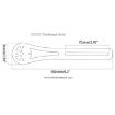 TOSEEK Carbon Fiber Road Bike Handlebar with Meter Bracket 3K Matte - 2