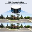 SriHome SH070 4MP Ultra-wide Waterproof Camera with Night Vision (US Plug) - 4