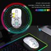 HXSJ T26 Dual Modes 2.4G BT5.1 Rechargeable Wireless Mouse Black - 4