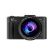 V5 64MP Retro Digital Camera 4K, 180 Flip Screen, Large Lens Black - 1