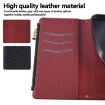 Xiaomi 13T/13T Pro Leather Wallet Phone Case with Crossbody Strap - Black - 9