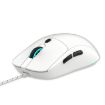 HXSJ X200 3600DPI Wired Mouse, 1.5m Cable, Colorful Luminous, White - 3