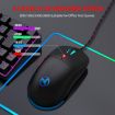 HXSJ X200 3600DPI Wired Mouse, 1.5m Cable, Colorful Luminous, White - 9