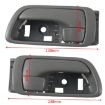 Toyota Camry 2002-2006 Door Handles Pair Left Right Grey 69205-AA021 - 6