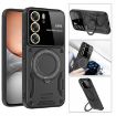 Realme C75 4G MagSafe Holder Phone Case - Large Window, Black - 3