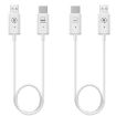 Measy AM18051 HDMI Wireless Transmitter Receiver Cable - White - 1