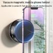 CCT31 White Magnetic Car Phone Holder with Vacuum Adsorption - 2