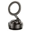 G712 Black Three-axis Folding Magnetic Car Phone Holder with Vacuum Adsorption - 1