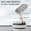 XZK102 Gun Metal Folding Magnetic Car Phone Holder Vacuum Adsorption - 4