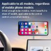 XZK102 Gun Metal Folding Magnetic Car Phone Holder Vacuum Adsorption - 6
