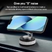 XZK104 2nd Gen Magnetic Folding Car Phone Holder - Silver A Type - 7