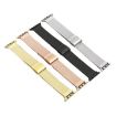 Gold Milanese Buckle Metal Watch Band for Apple Watch 38/40/41/S10 42mm - 4