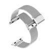 Apple Watch Band 38/40/41/S10 42mm Milanese Silver Metal Buckle Strap - 2