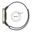 Redmi Watch 3 Milanese Magnetic Metal Mesh Band - Gold - 6