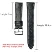Garmin Fenix 7/7X/6X 26mm Leather Quick Release Watch Band - Coffee - 3