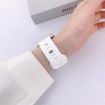 Leopard Silicone Watch Band for Apple Watch 46/49/45/44mm - White Buckle - 3