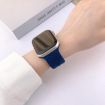 Leopard Silicone Watch Band for Apple Watch 42/41/40/38mm - Midnight Blue - 3