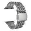 Apple Watch Mesh Magnetic Stainless Steel Band Grey 42/41/40/38mm - 1