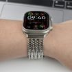 Apple Watch Mesh Magnetic Stainless Steel Band Silver 42/41/40/38mm - 5