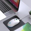 HXSJ T20 Rechargeable Wireless Mouse 2.4GHz - White - 6