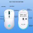 HXSJ T20 Rechargeable Wireless Mouse 2.4GHz - White - 9