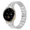 18mm Silver Diamond Steel Watch Band for Garmin Venu 2S/vivoactive 4s/3s - 1