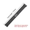Amazfit Bip U/Lite/Bip 3 Pro 20mm Diamond Steel Watch Band Silver - 4
