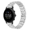 22mm Silver Steel Watch Band for Fossil Gen 5 Carlyle/Julianna/Garrett - 1