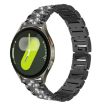 Samsung Galaxy Watch7/FE/6/5/4 Diamond Jewelry Steel Band Black 20mm - 1