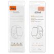 Samsung Galaxy Fit3 18mm Diamond Jewelry Stainless Steel Band Silver - 6
