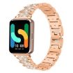 Samsung Galaxy Fit3 18mm Diamond Jewelry Stainless Steel Band Rose Gold - 1