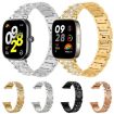 Redmi Watch 3 20mm Rose Gold Diamond Jewelry Stainless Steel Band - 2