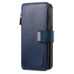 Vivo Y19s 4G Case: MagSafe RFID Zipper Wallet Leather (Blue) - 2