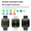 U17 1.85" Ultra-thin Curved Screen IP68 Sports Smart Watch - Black - 9
