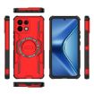 OPPO K13 5G Red Butterfly Armor MagSafe Ring Shockproof Case - 3