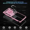 Samsung Galaxy Z Flip7 5G Shockproof Pink TPU + PC Case with Holder - 3