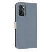 OPPO A36/A76/A96 Light Blue Leather Phone Case with Hand Strap - 3