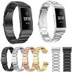 12mm Gold Metal Watch Band with Three Beads Quick Release - 4