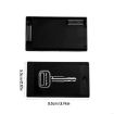 Magnetic Key Anti-lost Organizer - Portable Hidden Storage Box (Black) - 3