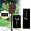 Magnetic Key Anti-lost Organizer - Portable Hidden Storage Box (Black) - 5