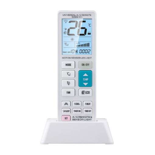 CHUNGHOP K-2268E Universal AC Remote Control with LED Sensor Light - 1