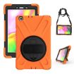 Samsung Tab A 8.0 (2019) T290/T295 Shockproof Case with Holder - Orange - 1