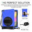 Samsung Tab A 8.0 (2019) T290/T295 Shockproof Case with Holder - Blue - 7
